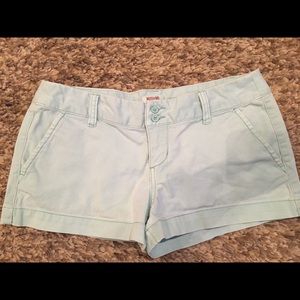 Very cute, spring-blue shorts